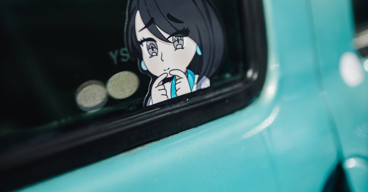 Adding Style with Anime Car Stickers: Personalizing Your Vehicle