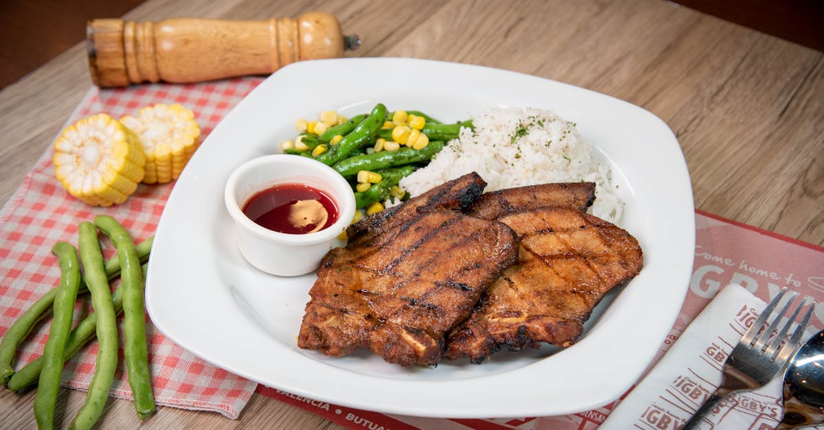 American style pork chops with apples