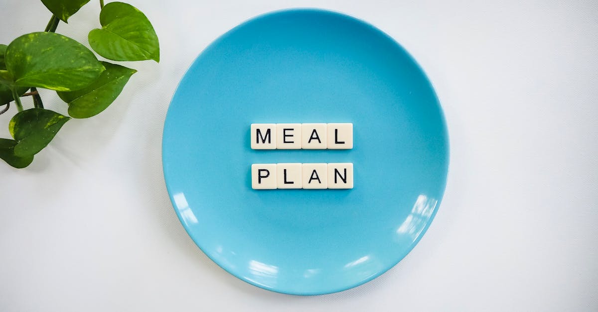 Healthy meal planning for athletes