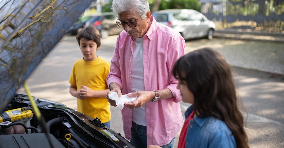 how to check engine oil level