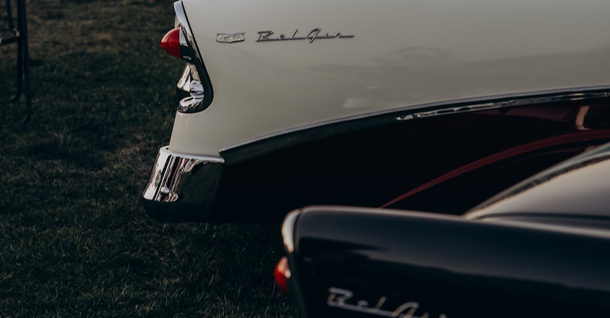 how to maintain a classic Chevrolet Bel Air