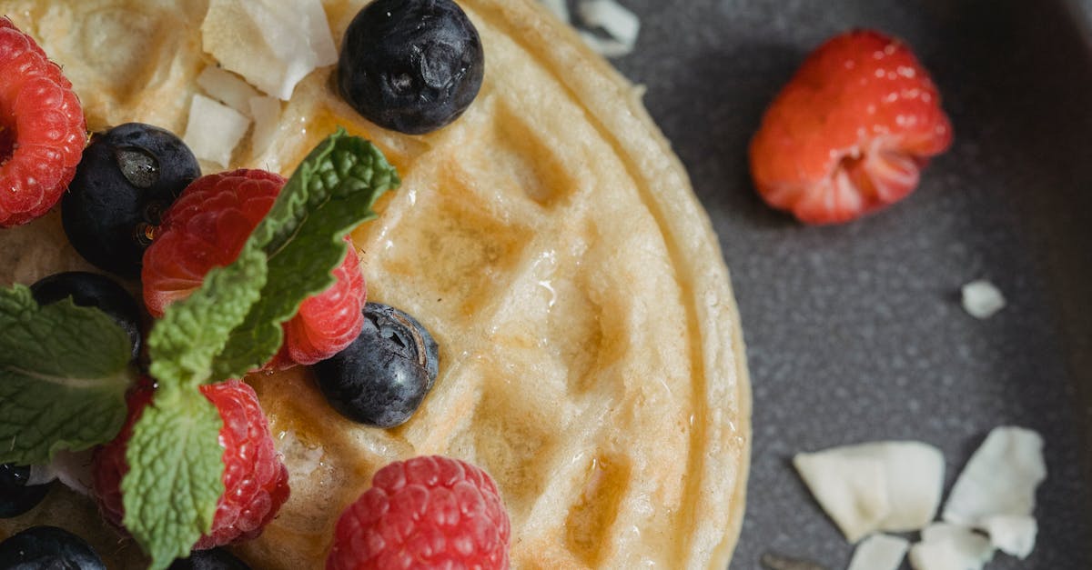 mini waffle maker recipes