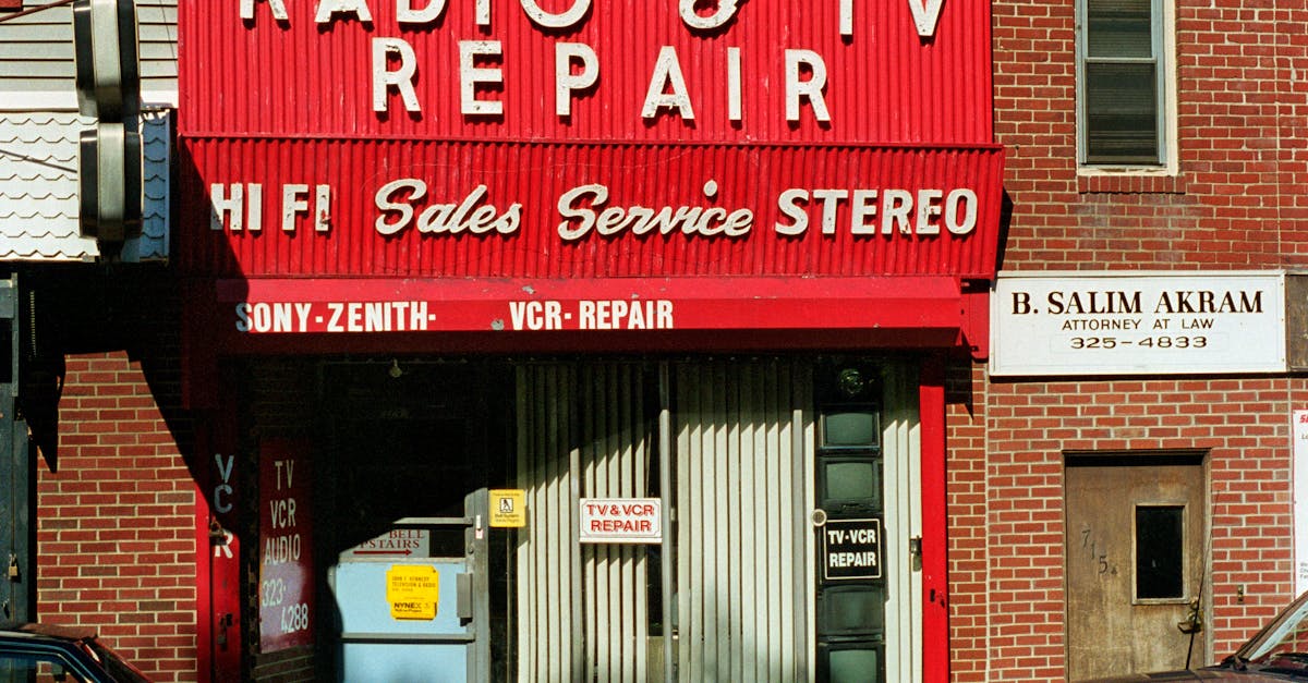 VCR repair near me