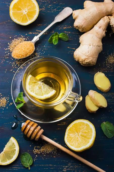 فوائد الشاي الأخضر مع الزنجبيل والعسل