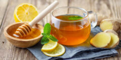 فوائد الشاي الأخضر مع الزنجبيل والعسل