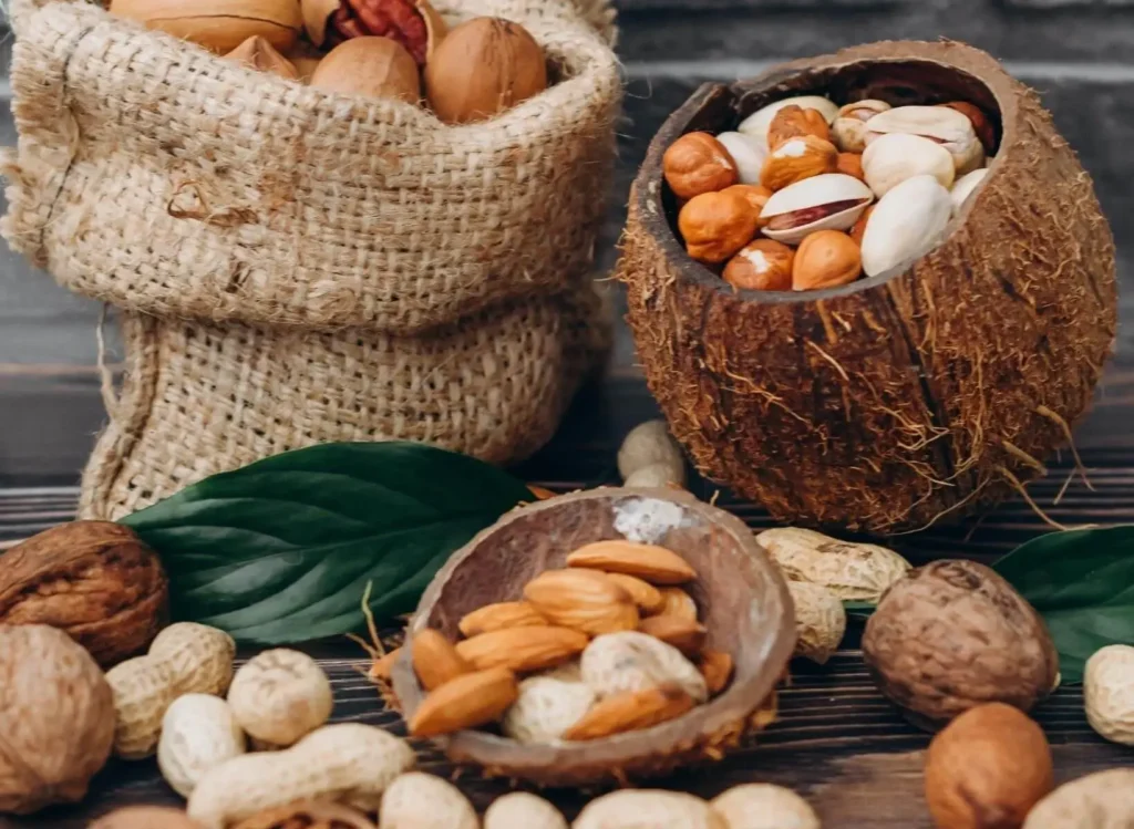 المؤشر الجلايسيمي للمكسرات