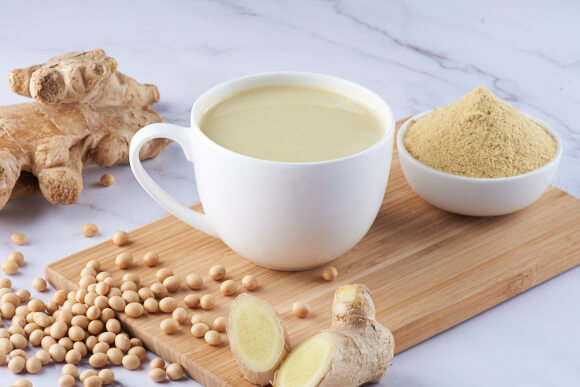 فوائد الحليب بالزنجبيل