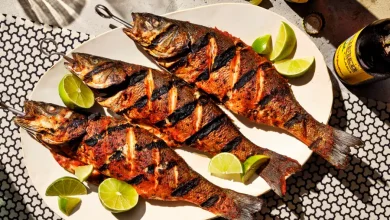طريقة عمل السمك المشوي