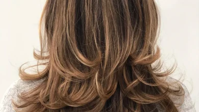 قصات شعر طويل